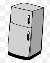 Fridge Refrigerators Clipart Free - Fridge Clipart Emoji,Refrigerator Emoji