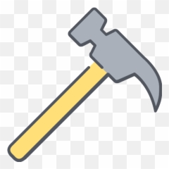 Hammer Vector Svg Icon 6 - Png Repo Free Png Icons Framing Hammer Emoji,Like With A Hammer Emoticon
