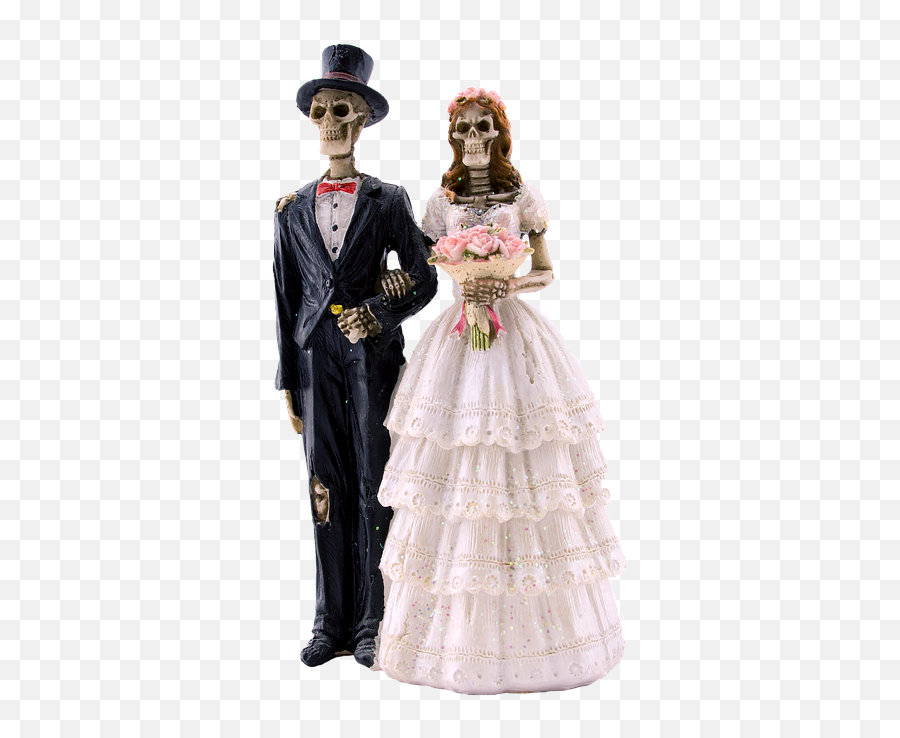 Wedding Love Skeleton - Free Photo On Pixabay Emoji,No Emotions At Wedding