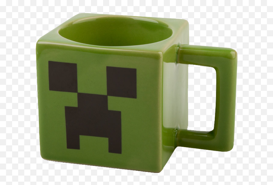 New Minecraft Creeper Face Ceramic Mug Coffee Cup Coffee Emoji,Peach Emoji Comparison