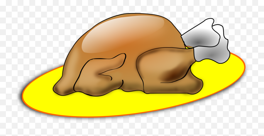 Turkey Roast Broiler Food Yellow Plate Drawing Free Image Emoji,Thanksgiving Food Emotions