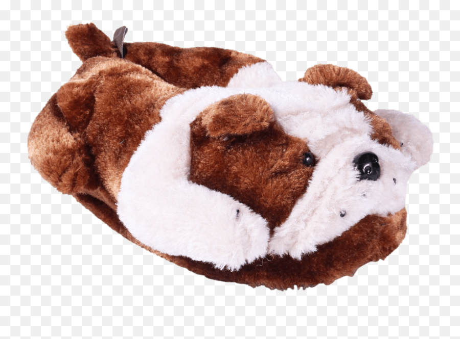 Happyfeet Animal Slippers - Bulldog X Small Emoji,Animal Jam Emojis In A Bubble