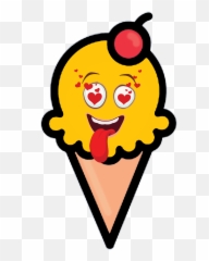 Helado Gofres Comida Sabores De - Imagen Gratis En Pixabay Emoji,Emoticon Suerte