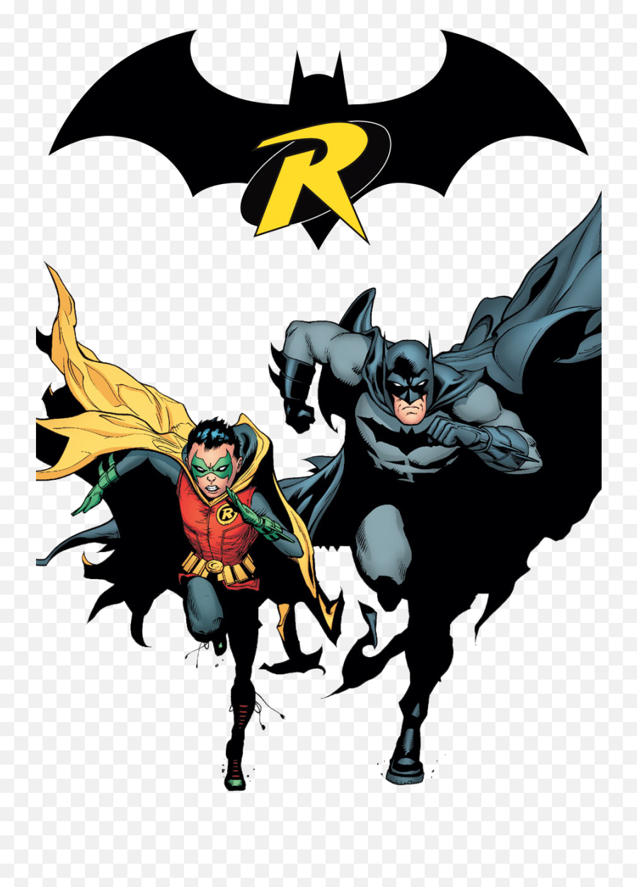 Damian Robin Wayne Dick Batman Grayson - Batman E Robin Png Emoji,Batman Symbol Emoji