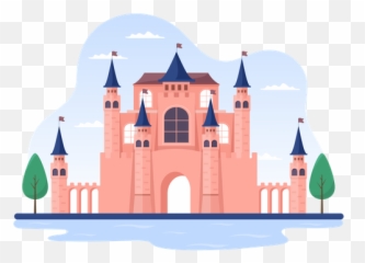 Premium Castle 3d Illustration Download In Png Obj Or Blend Emoji,Castle Emoji