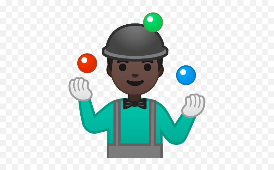 U200d Man Juggling Dark Skin Tone Emoji,Darh Skin Tone Emojis Emoji