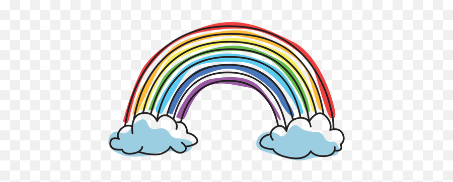 Color Stroke Png U0026 Svg Transparent Background To Download Emoji,Rainbow Brain Emoji