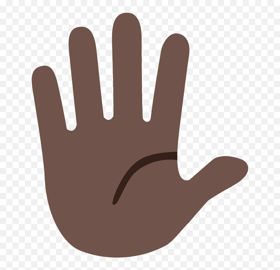 Hand With Fingers Splayed Emoji Clipart Free Download,Finger Shake Emoji Discord