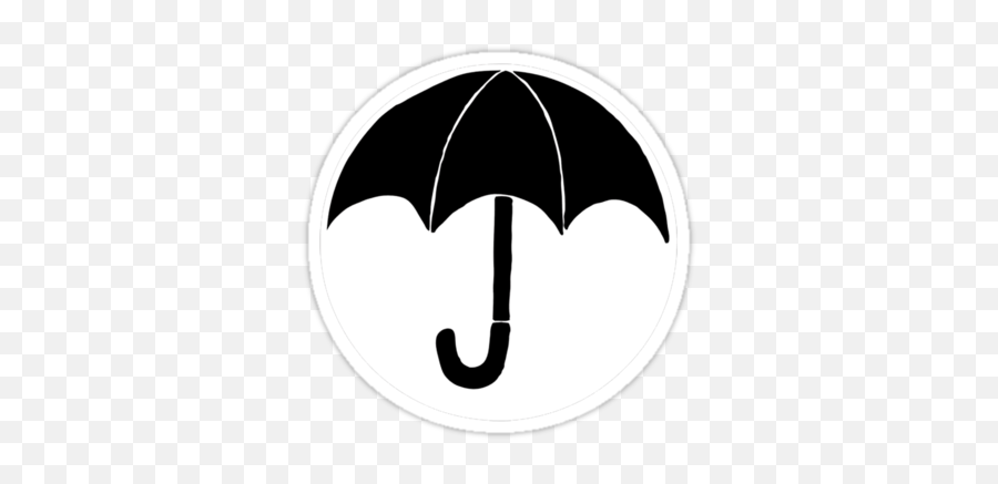 The Umbrella Academy - Umbrella Academy Emoji,Black Umbrella Emoji