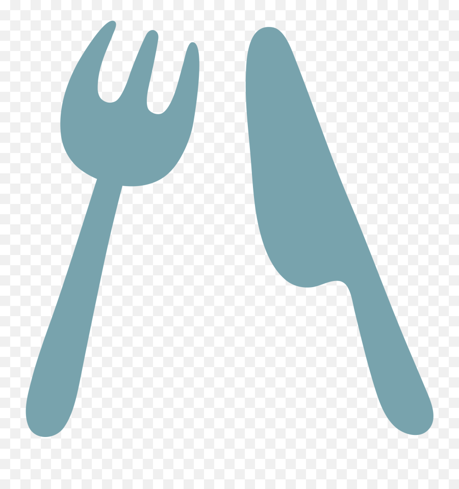 Emoji U1f374 - Spoon And Fork In Emoji,Fork Emoji