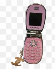 Pink Aesthetic Vintage Phones - Flip Phone Png Emoji,Emotions For Cell Phones