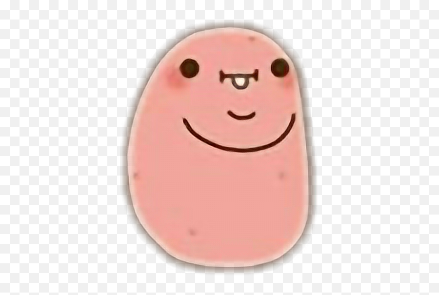 Potato Small Hangry Gnam Kawaii Sticker By Alice - Happy Emoji,Chibi Emoticon