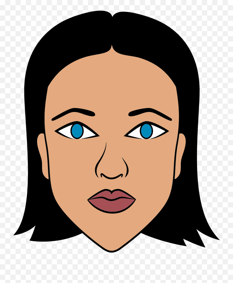 Ilmi - Hair Design Emoji,Face Emotions Drawing