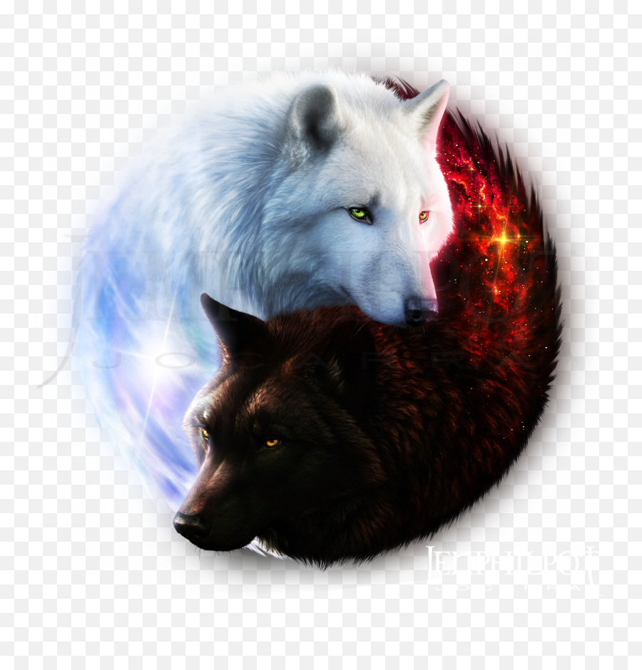 7 Custom Ideas - White Wolf Black Wolves Emoji,Silver Fox Emoji