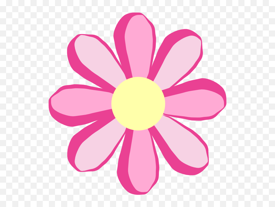 Free Hot Flower Cliparts Download Free Clip Art Free Clip - Flower Cute Vector Png Emoji,Cute Flower Emoji