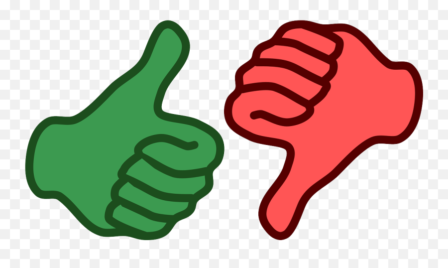 Download Hd Red Thumbs Down Png - Thumbs Up And Down Png Transparent Thumbs Up Thumbs Down Emoji,Thumbs Down Emoji Transparent
