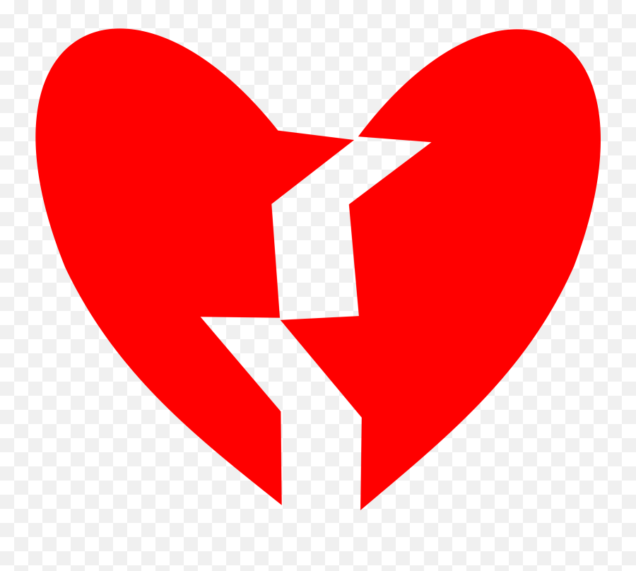 Clipart Heart Broken Black And White Puzzle Clip Art - Clip Art Emoji,Heart Break Emoticon
