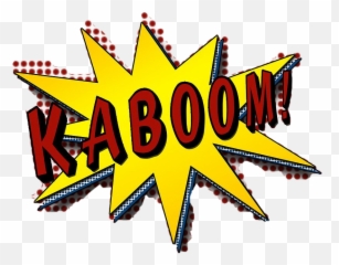 Comicbook Kaboom Sticker - Language Emoji,Kaboom Emoji