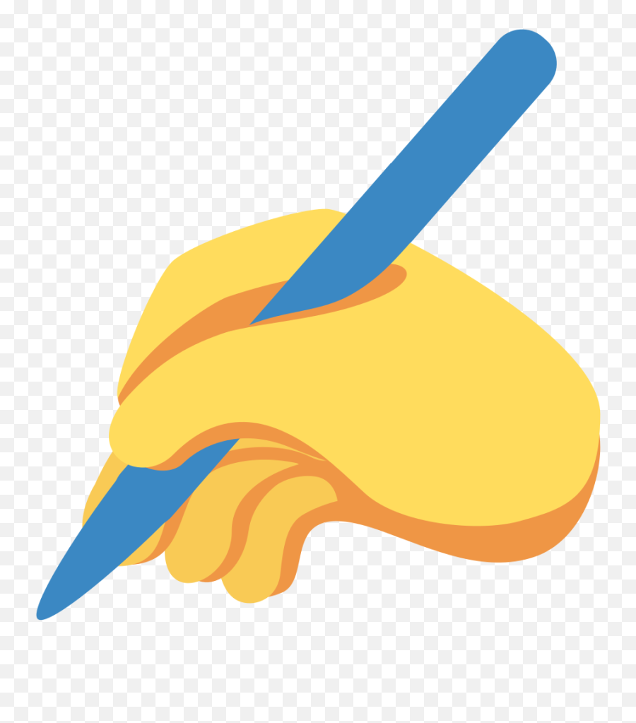 Writing Hand Emoji Meaning With Pictures From A To Z - Writer Emoji,Hand Emoji