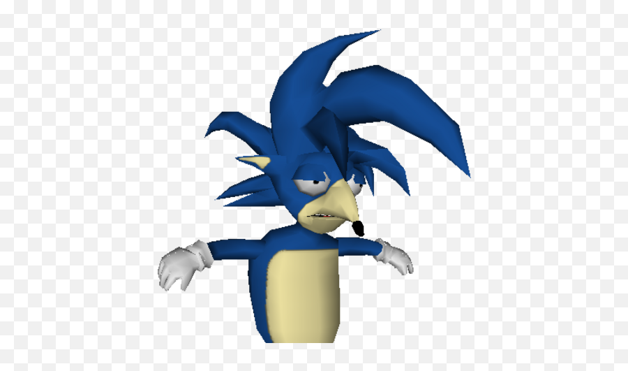 Bootleg Sonic - Internet Meme Emoji,Sonic Spring Emotions