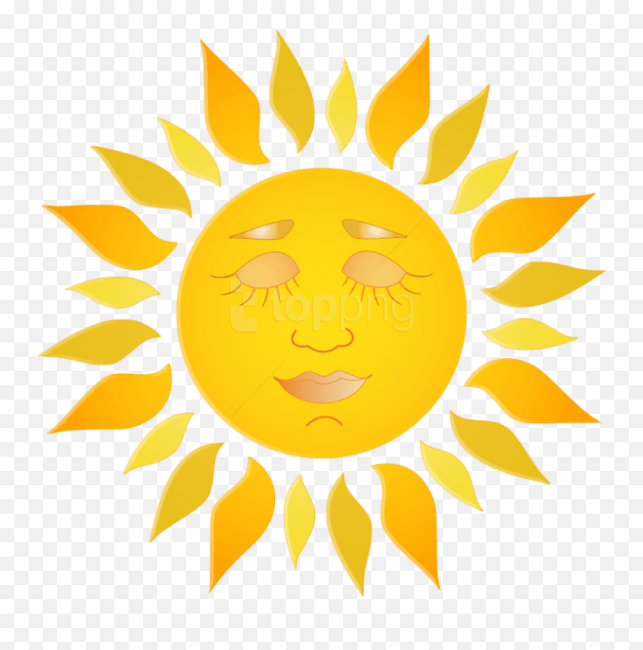 Sun Png Clip Art Image - Happy Emoji,Handing Emoticon