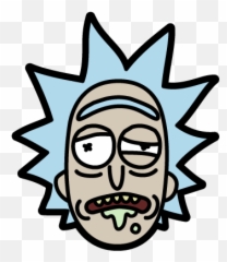 Pocket Mortys - Rick Face Png Emoji,Rick Sanchez Emoticon