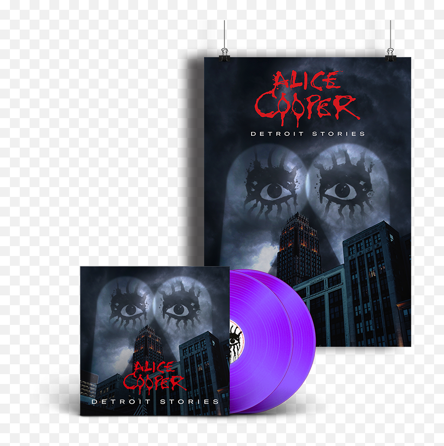 Alice Cooper - Alice Cooper Detroit Stories Vinyl Emoji,Gary Numan Giving Up Emotions