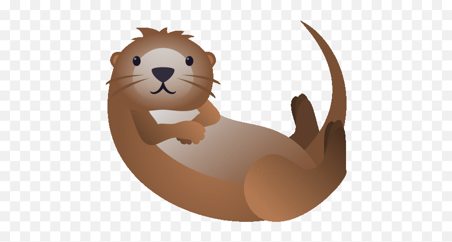 Otter Nature Gif - Animal Figure Emoji,Otter Emoji