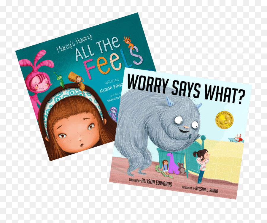 Allison Edwards Book Set - Animal Figure Emoji,Emotion Pop Up Book.monster
