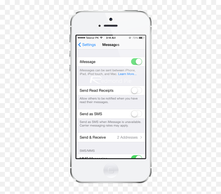 How To Fix Imessage Not Working In Ios 7 Redmond Pie - Iphone Emoji,Ipod Touch Case Emojis