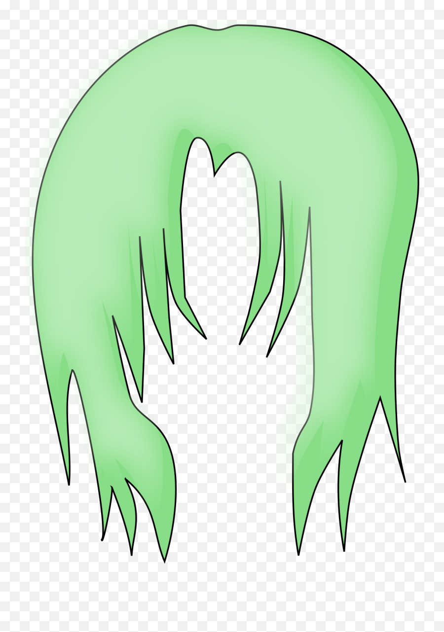 Free Clip Art Hair - Png Hair Anime Transparent Emoji,Chiyo-chichi Emoticons