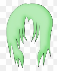 Free Clip Art Hair - Png Hair Anime Transparent Emoji,Chiyo-chichi Emoticons