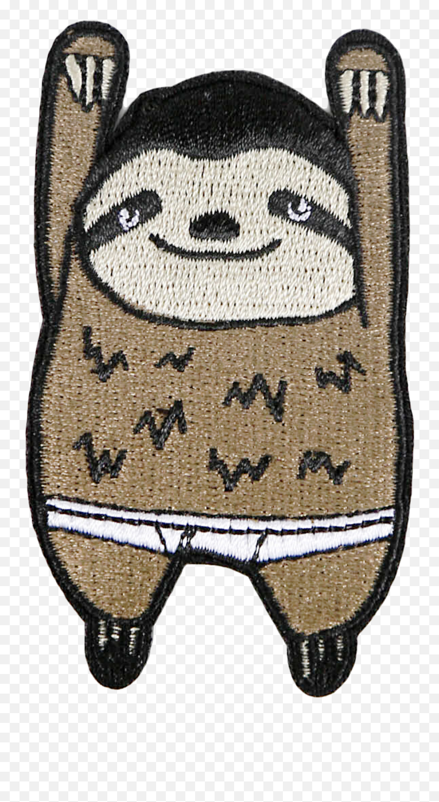 Bb Sloth Patch - Sloth Patch Emoji,Sloth Emoticon Facebook