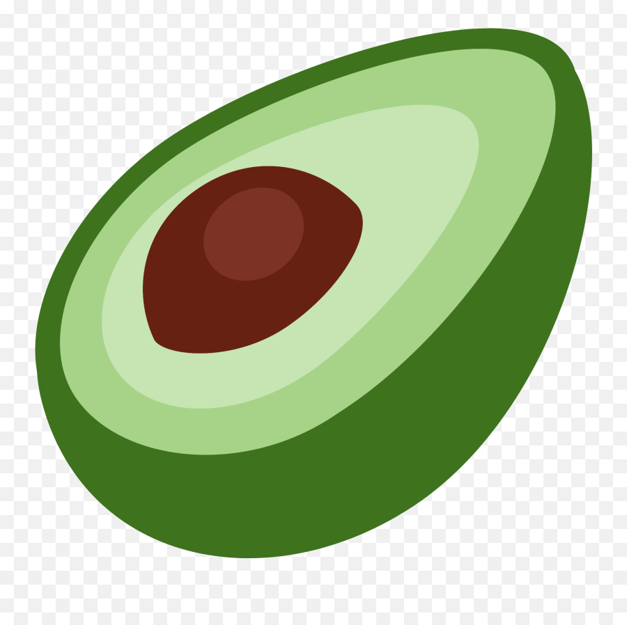 Avocado Emoji - What Emoji Avocado Emoji Twitter,Eggplant Emoji Means