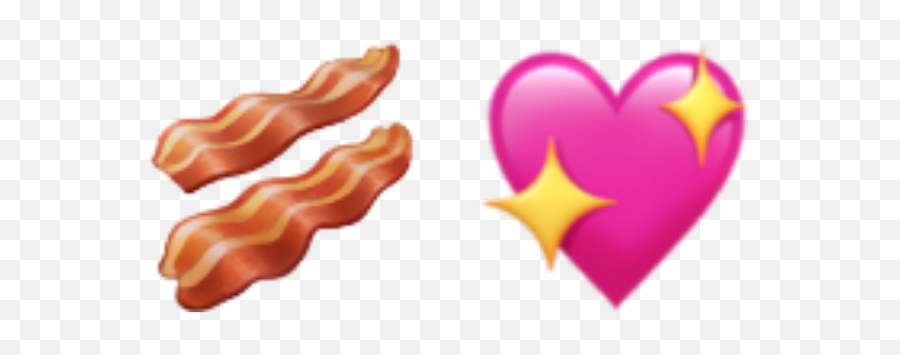 Emojiiphone Bacon Sticker - Girly Emoji,Bacon Emoji