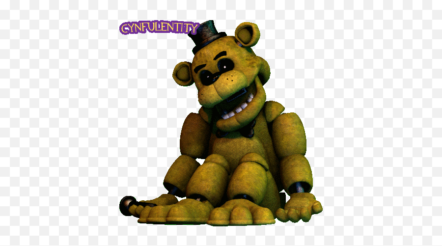 Fnaf World Golden Freddy Gif - Fnaf World Idle Animation Emoji,Fnaf Goldenfreddy Emojis