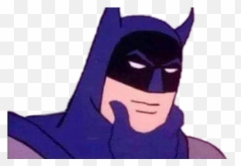 Bat Batman Thinking Think Cartoon Uhm Sticker By Gab - Would You Rather Gif Emoji,Batman Emoji