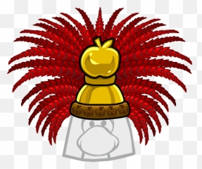 Apple Headdress - Club Penguin Optic Headset Emoji,Emoji Apple Pomme