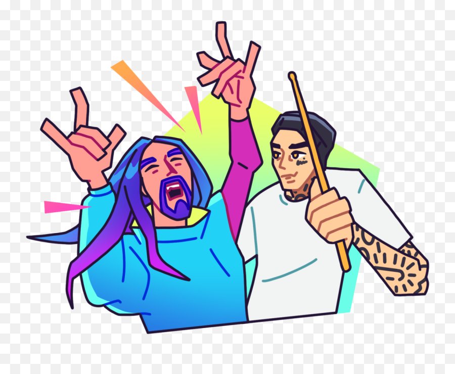 Steve Aoki And Travis Barker Record Sounds For Messengeru0027s Emoji,Emojis Of Karate