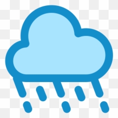 Weather Rain Rainny Drop Cloud Free Icon Of Weather Emoji,Raining Love Emoticons