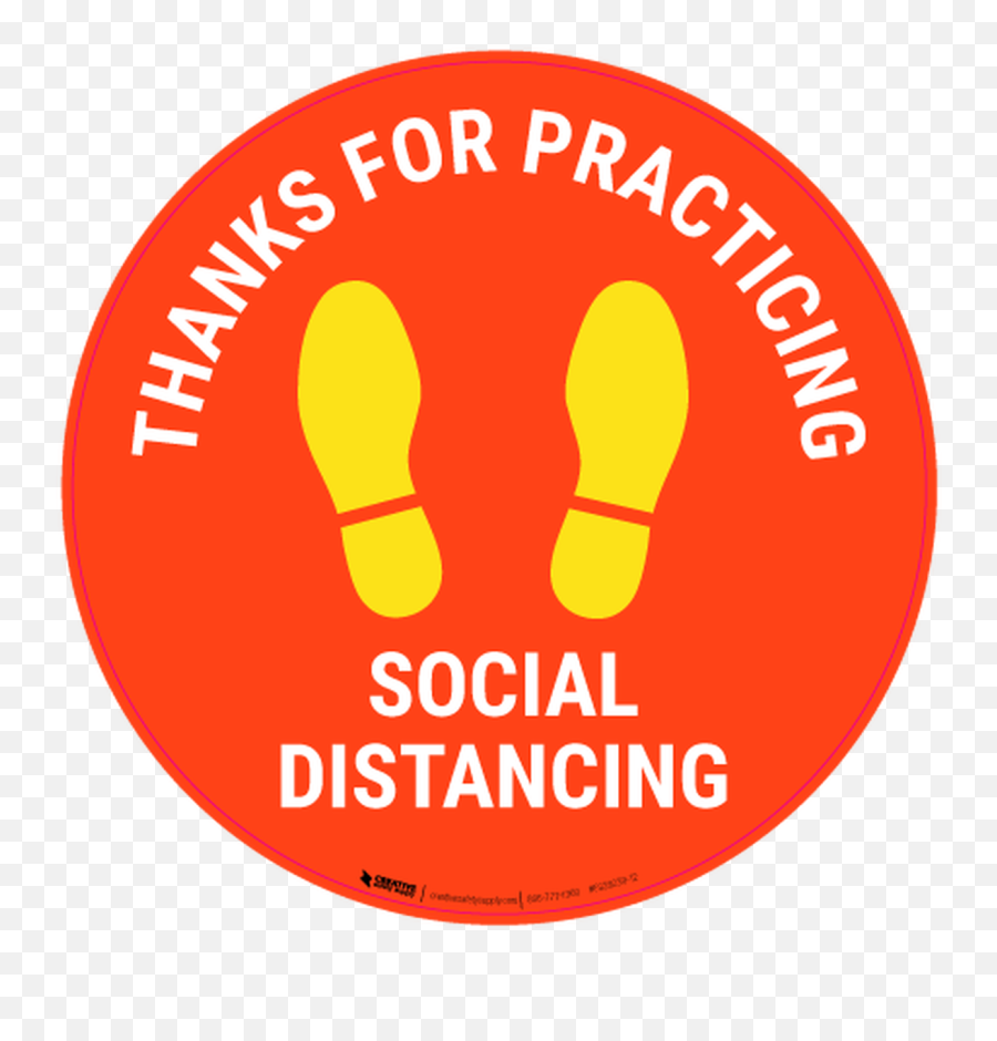 Thanks For Practicing Social Distancing - Floor Sign Language Emoji,Thanking Emoji