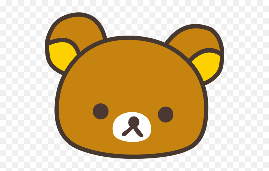 Bear Yellow Snout Smile Clipart - Bear Clipart Animals Clip Art Emoji,Cow Nose Emoji
