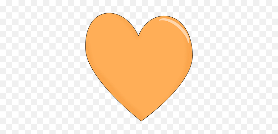 Free Orange Heart Cliparts Download Free Orange Heart Emoji,Minature Heart Emoji