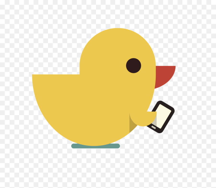 Download Yellow Duck Png Photo - Portable Network Graphics Emoji,Cute Duck Emojis