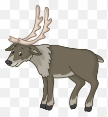 Reindeer Clipart - Animal Figure Emoji,Reindeer Emoji