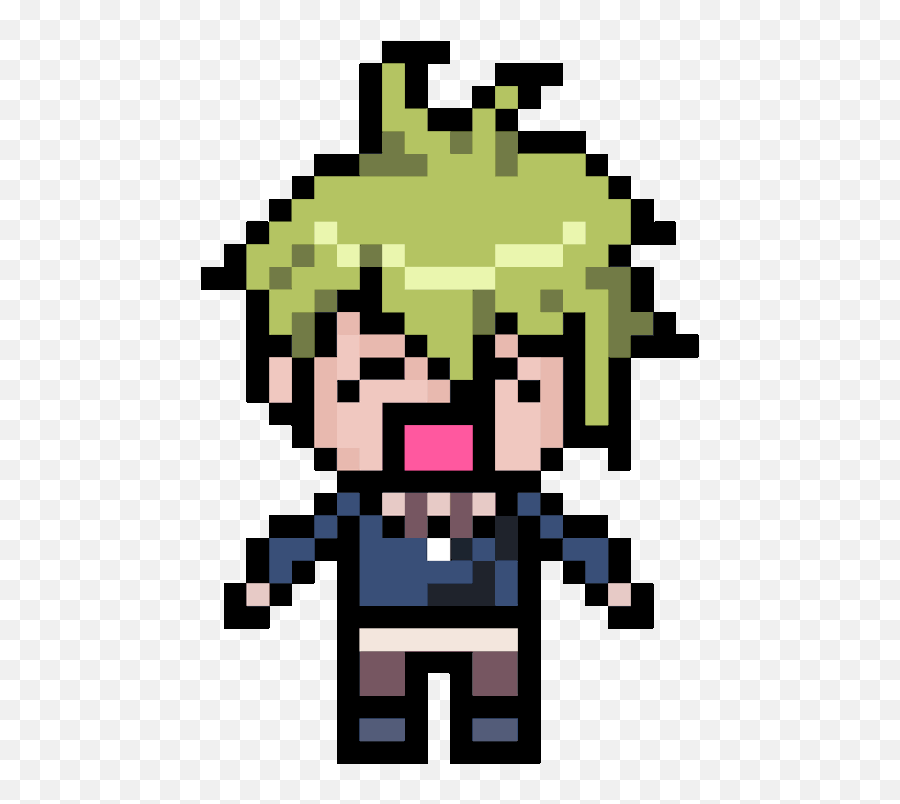 Gakupou0027s Carrd - Rantaro Pixel Sprite Emoji,Vegeta Emoji