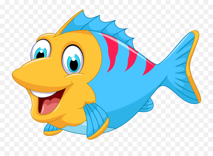 Download Cute Fish Vector Marine Cartoon Png Download Free - Fish Clipart Emoji,Hynes Eagle Cute Emoji Backpack Cool Kids School Backpack