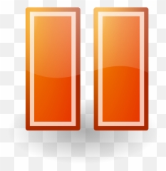 Pause Button Glossy - Free Vector Graphic On Pixabay Cartoon Button Pause Emoji,Tango Emoticons