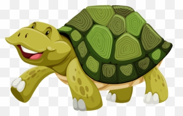 Cartoon Turtle Vector - Turtle Png Image And Clipart Turtle Art Vector Png Emoji,Turtle Shell Emoji