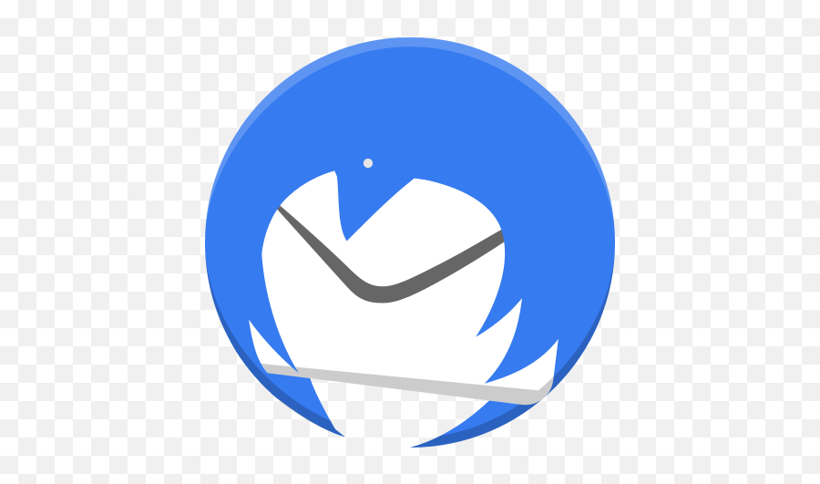 Icon Of Super Flat Remix V1 - Thunderbird Icon Circle Emoji,Thunderbird Emoticons Download